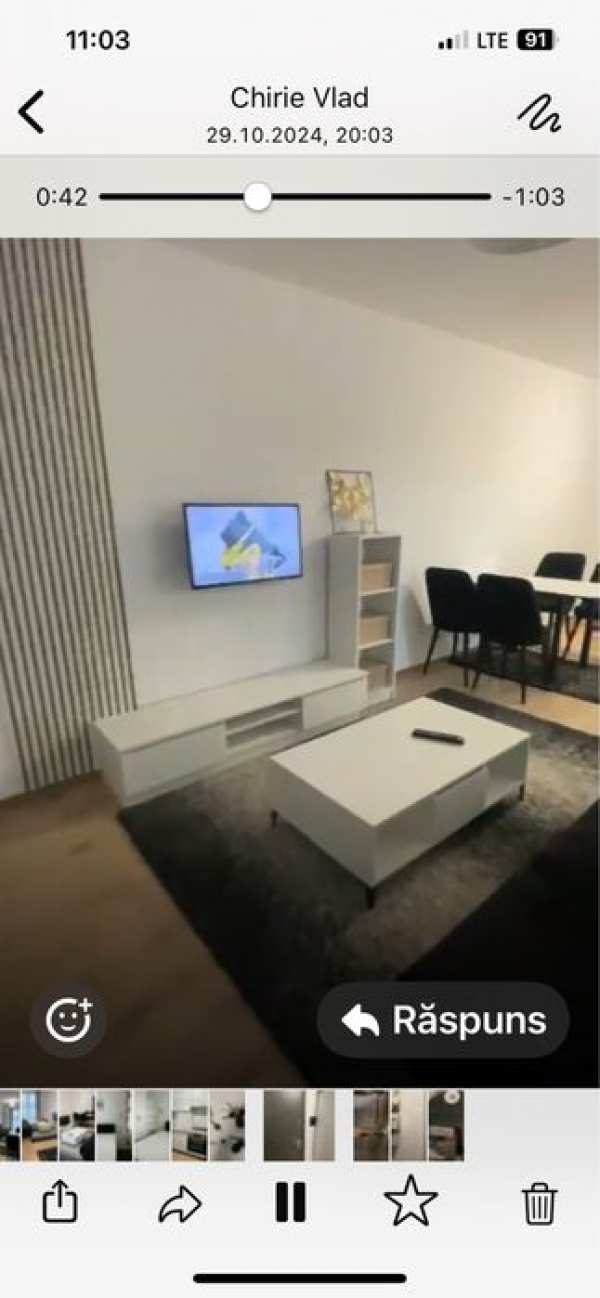 Dau in chirie apartament 2 camere Maurer
