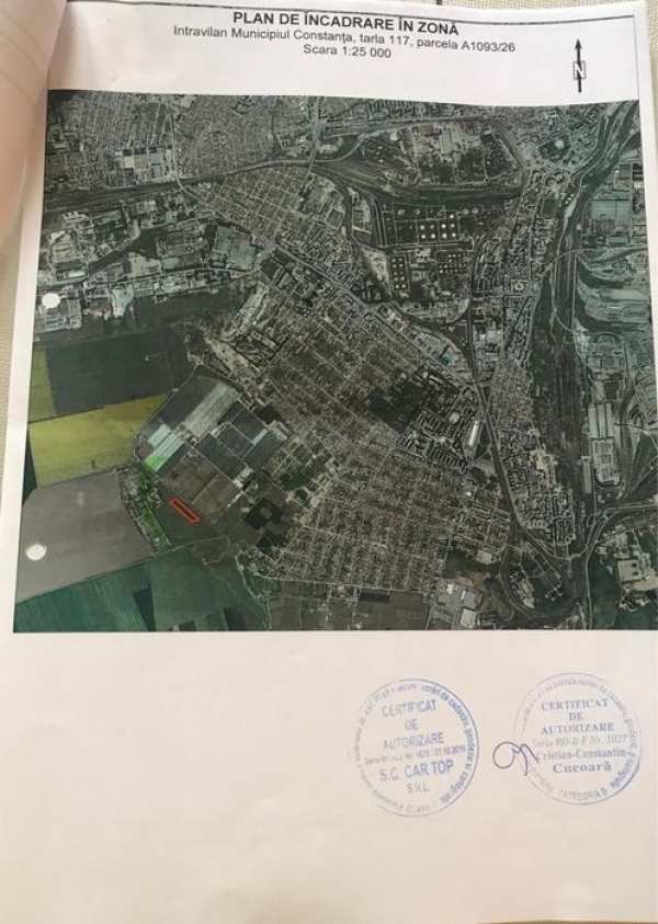 Vand teren 10.000 mp , intravilan Constanta - zona sere