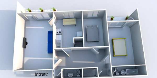 Apartament 3 camere