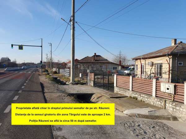 Vând / închiriez spațiu comercial la 4 benzi, Str. Râureni, nr. 186