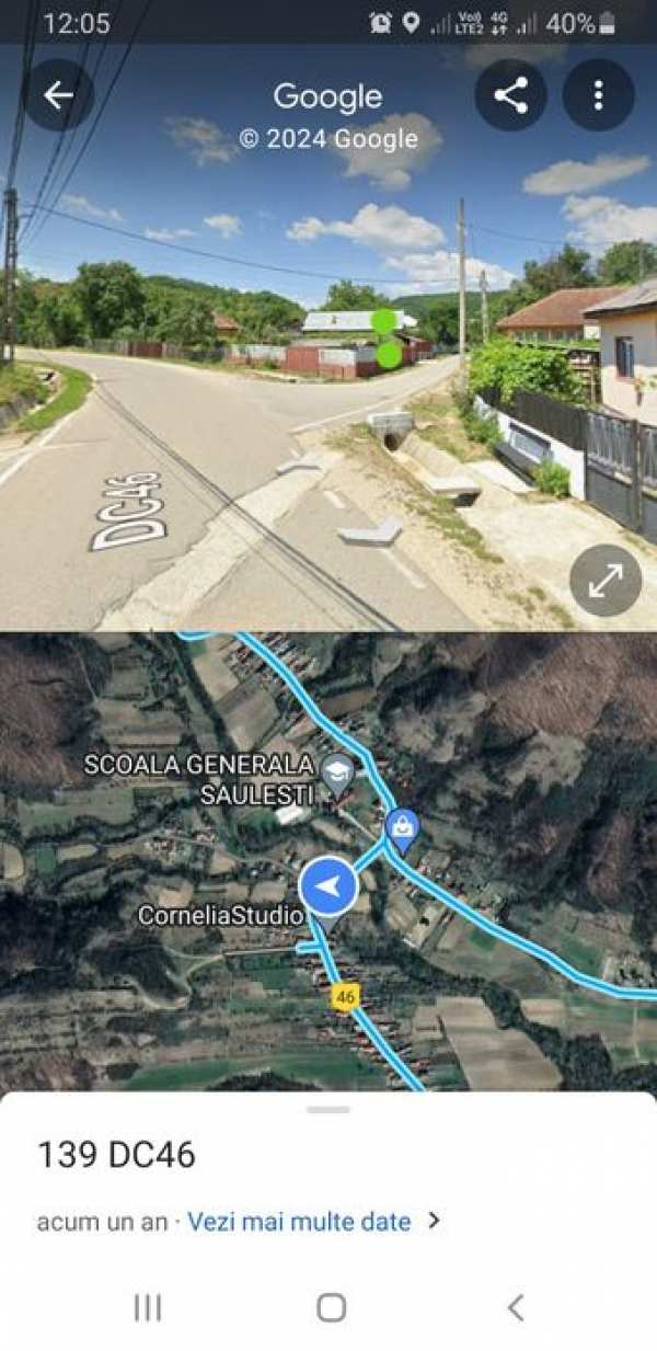 vand casa la tara 463 teren + plus teren 2.293 mp Saulesti gorj