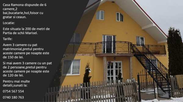 Inchiriez 6 camere Mărișel