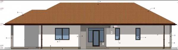 De vanzare casa in constr. Sang de Mures, cu incalzire pardoseala