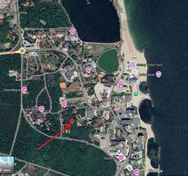 Teren 900 mp Statiunea Jupiter / Mangalia - Comorova - litoral plaja