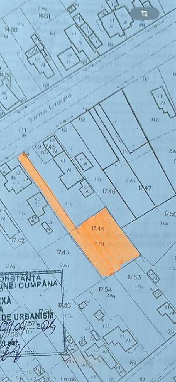 Teren Soseaua Constantei 700m2 Cumpana