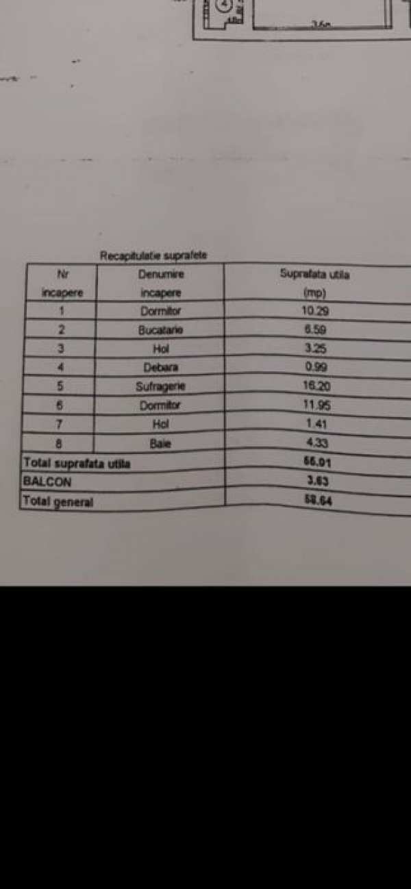 Apartament vânzare Hârlău