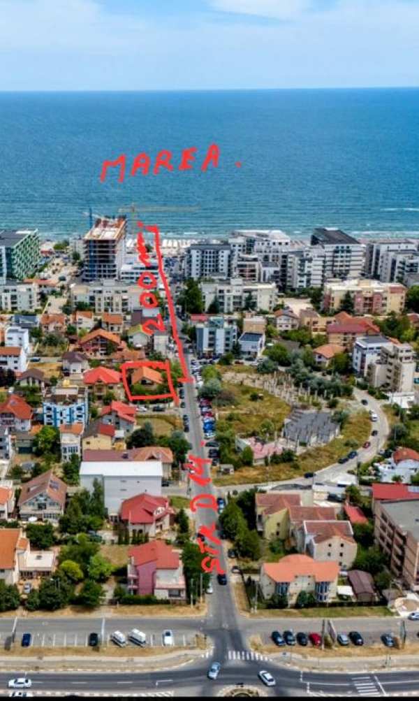 Vilă ,Pensiune lângă plajă. Mamaia nord, Năvodari.11 camere S+P+1E+M .