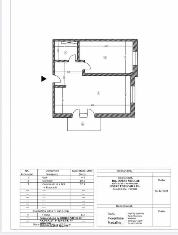 Apartament 2 camere cu curte in cartier Orizont