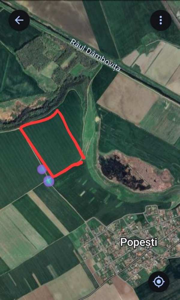 Vând teren extravilan 2.4 hectare sat Popești