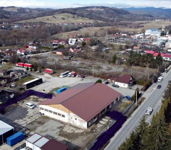 Teren intravilan  + Hala Curtea  de Arges