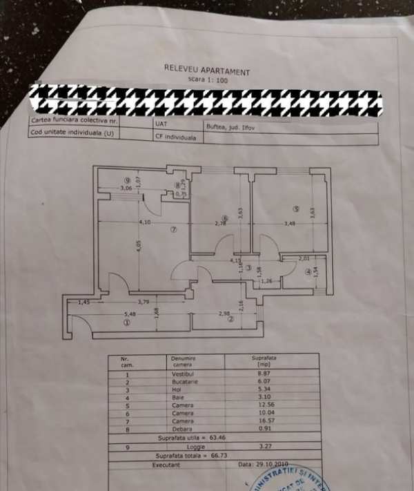 Apartament 3 camere central Cartier Studio