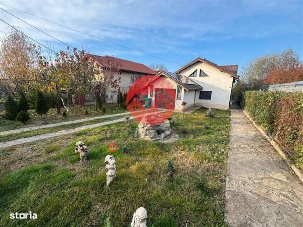Casa de închiriat 105 mp, 2 camere, curte 300 mp, sistem eco si securi