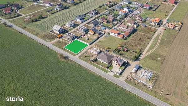 Teren 732 mp pentru construcții locuințe, Bod, utilități la stradă