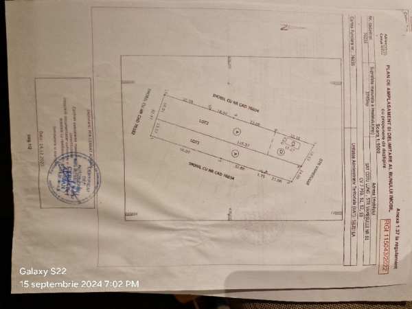Casa bătrânească cu teren Cotu Lung