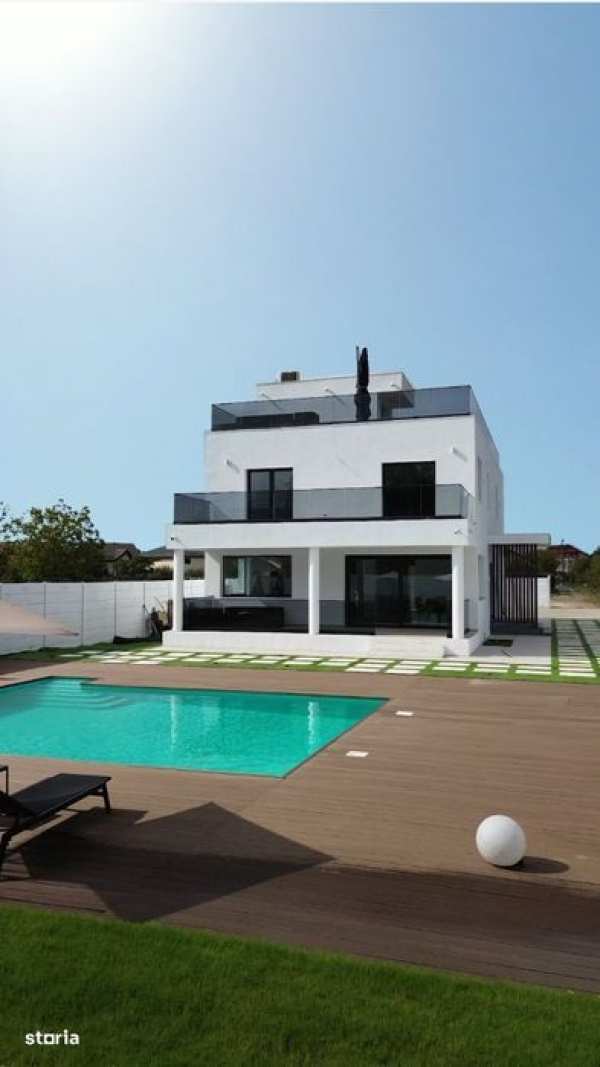 Vila superba cu piscina - Teren 1140 mp
