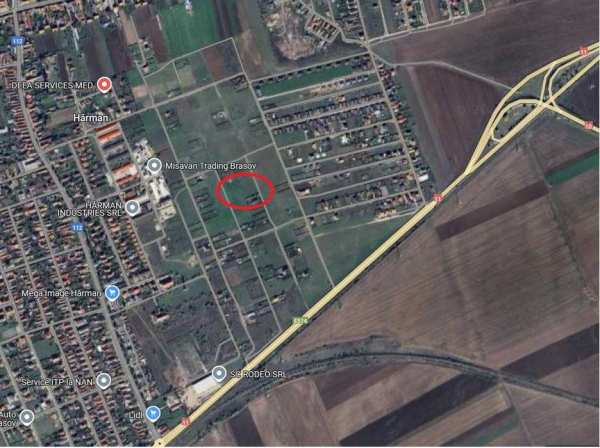 Vând teren de construit cu PUZ 1000mp