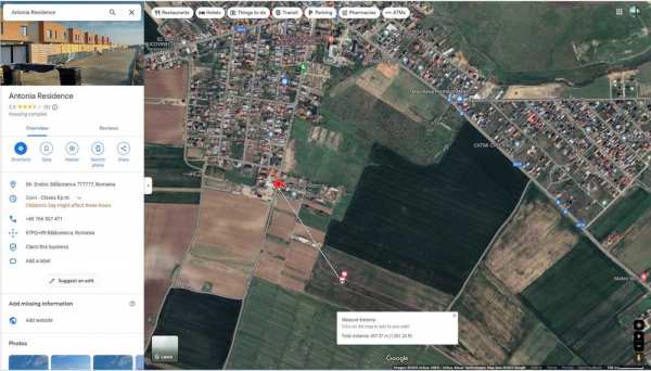 Cernica Intravilan 2x 750mp) teren intravilan zona L1, langa vile, A0