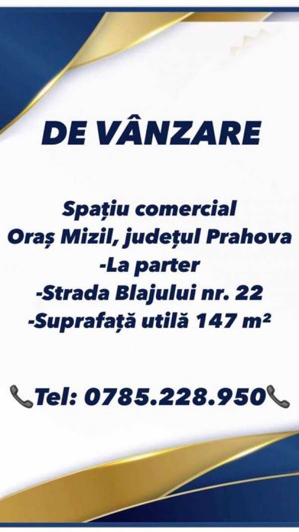 Vand spatiu comercial