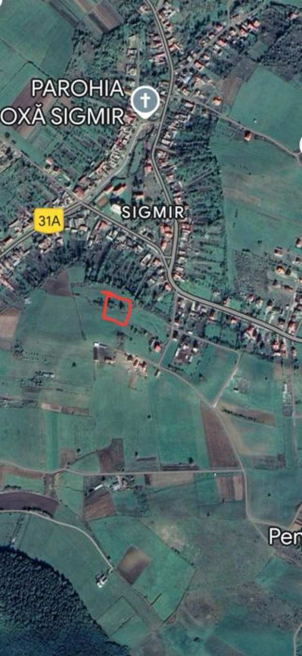 Teren Sigmir  la limita cu intravilan