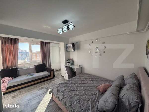 Apartament open space, 2 camere, 45 mp, etaj 5, zona-Brazda Lui Novac