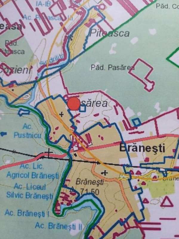 Vând teren pasarea