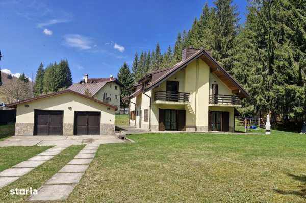 Vila si Garaj, Curte spectaculoasa - Predeal - Valea Rasnoavei
