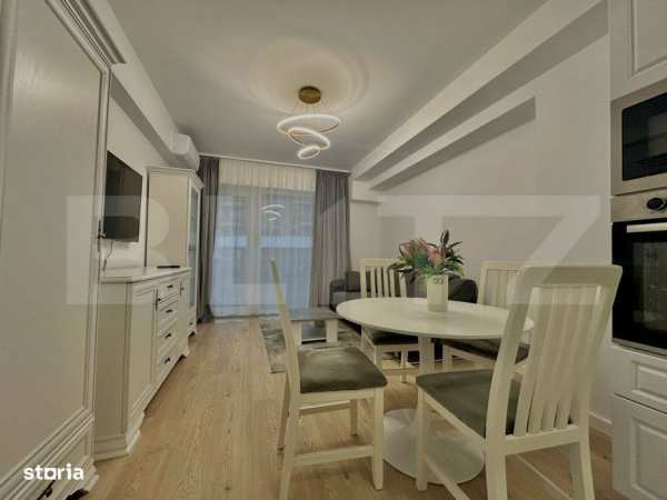 Apartament de inchiriat, cu 3 camere, 60 mp, zona Prima Green Nufarul