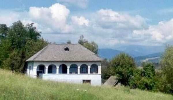 Casa MUSCELEANA , stil Conac , cu livada , teren intravilan - 3000 mp.