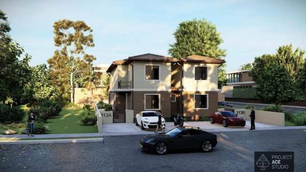 Duplex despărțit prin cameră tehnică în Giroc