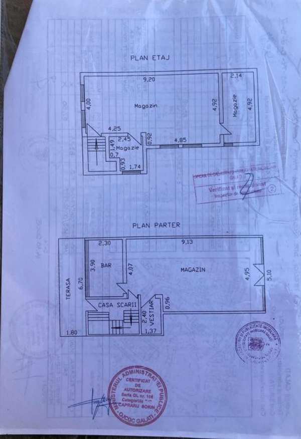 Vand /Închiriez spațiu comercial  în Piata centrala Tecuci jud Galați