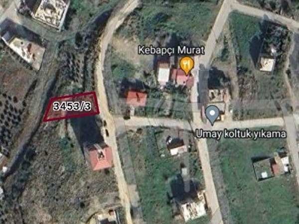 Hatay arsuz nardüzünde ana yola elit vi̇staya çok yakin 450mt²  3 kat %35 imarli.satilik arsa