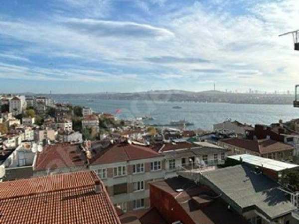 Cihangir caddesi üzerinde deniz manzaralı kiralık daire 3+1