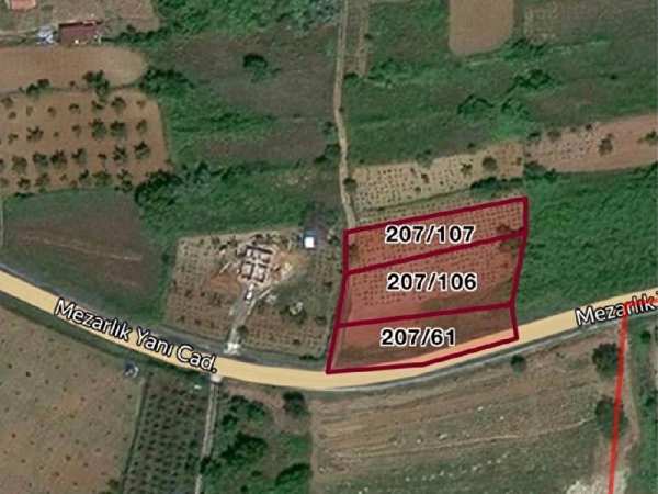 Anayola sıfır sahibinden satılık 2224m2 arsa