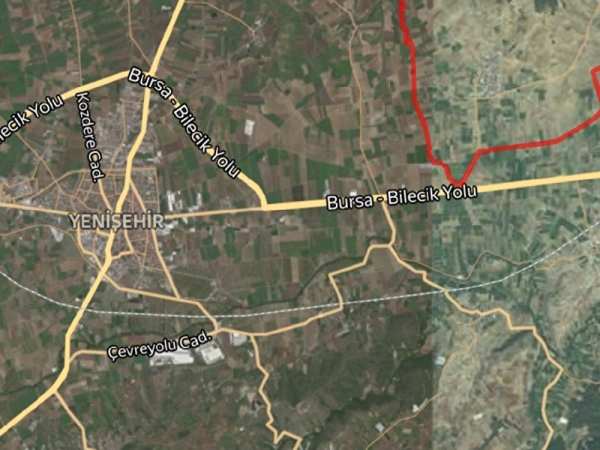 Yeni̇şehi̇r çelebi̇ de 678 m2 imarli arsa