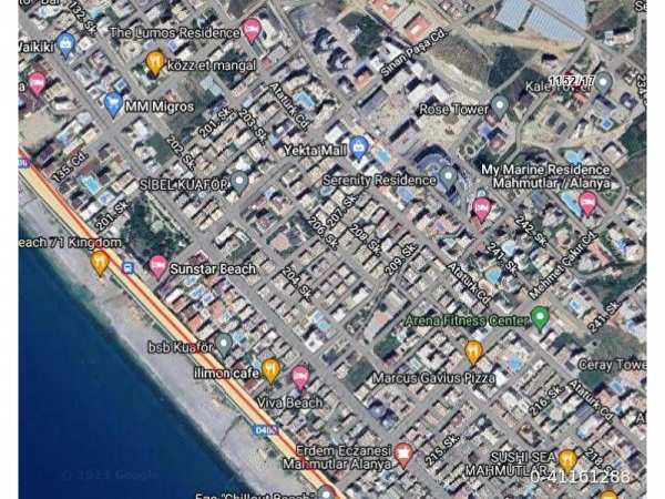 Sahibinden alanya mahmutlarda 524 m2 imarlı arsa
