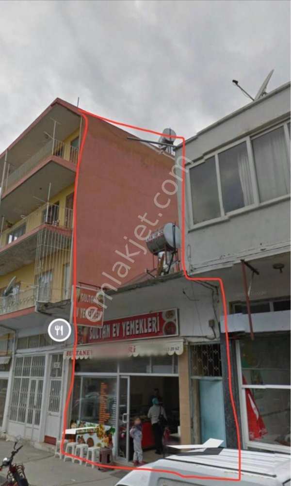 Sahibinden satılık dükkan (üstü 3 kat daire yapımına uygun)