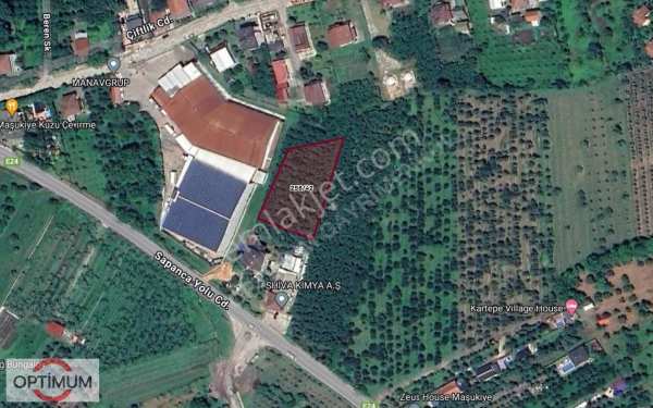 Kartepe maşukiye kiralık 2.220 m2 i̇marlı arsa