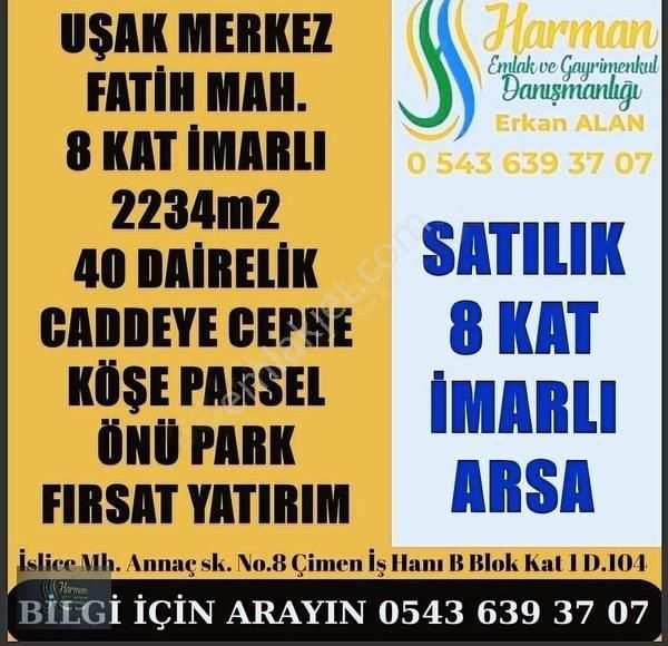 Harman emlak'tan yatirimlik 40 dai̇reli̇k arsa