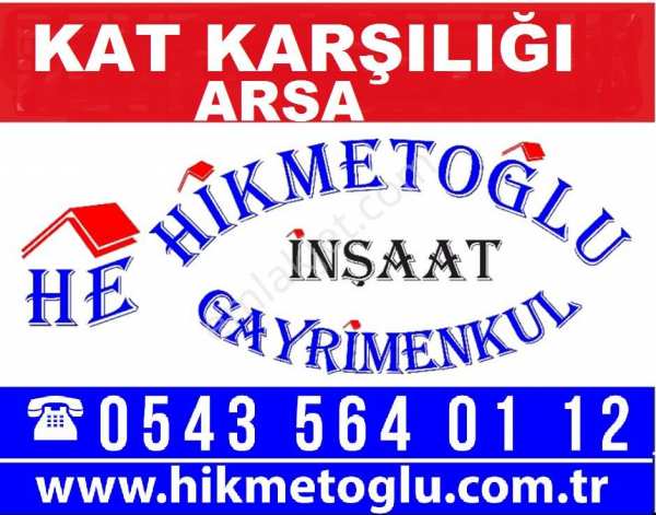 Çaybaşı mah.merkezefendi belediye yanı kat karşılığı arsa