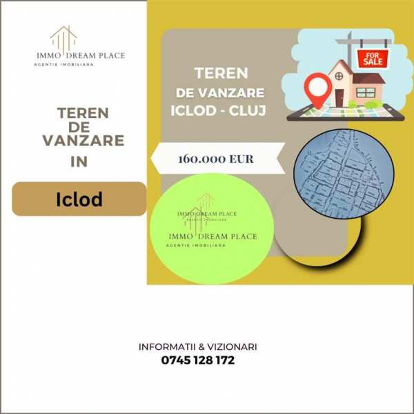 Teren de vanzare in iclod