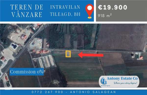 Teren intravilan, de vanzare - paleu, bihor