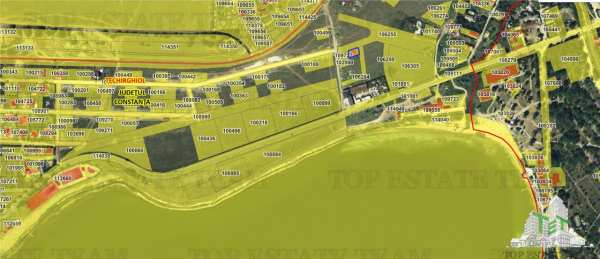 Teren cu fundatie casa langa lacul techirghiol zona eforie nord