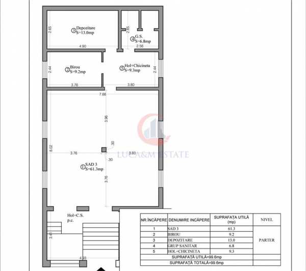 Spatiu comercial, sannicolau mare, central