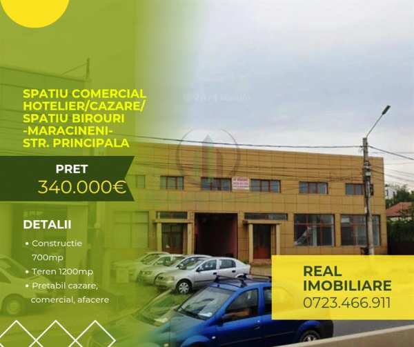 Cladire destinatie afacere-comercial-cazare-birouri !