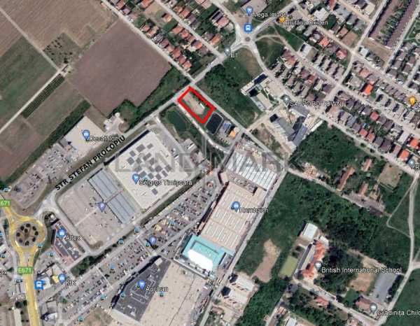 Teren pentru servicii de vanzare in zona aradului decathlon