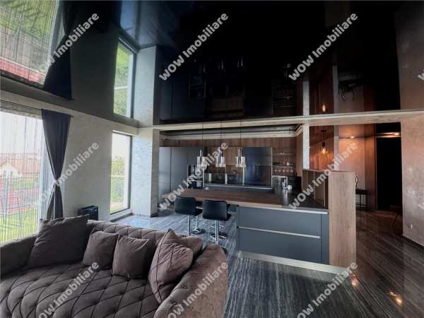 Penthouse 4 camere 120 mp utili 4 terase 60 mp complet mobilat utilat etaj 2 brana - selimbar