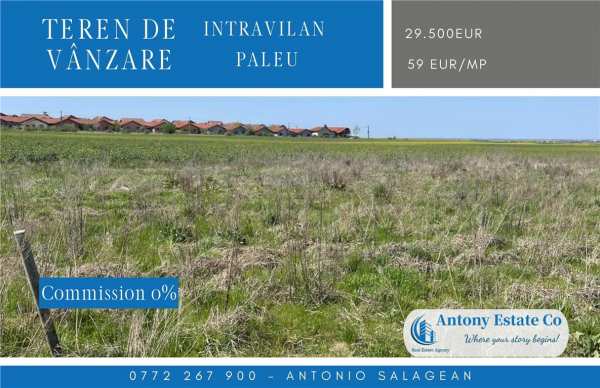 Teren  intravilan de vanzare