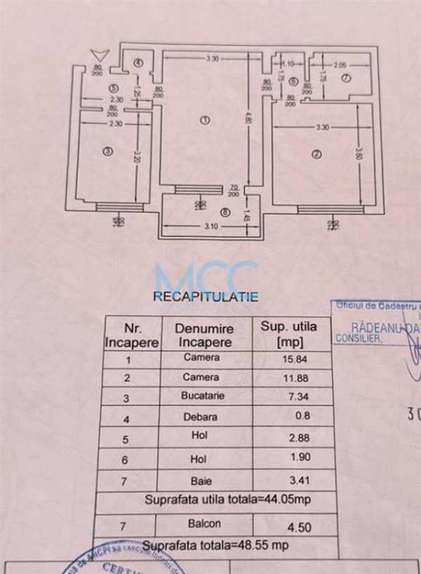 Vand apartament 2 camere podu''.ros