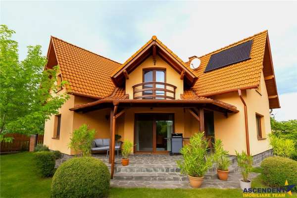 Film! casa distincta,p+m,5 camere,garaj dublu,sauna,ciubar:confort si intimitate,arcus, sfantu gheorghe