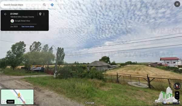 Teren 5600mp la asfalt/intre case la 24km de bucuresti